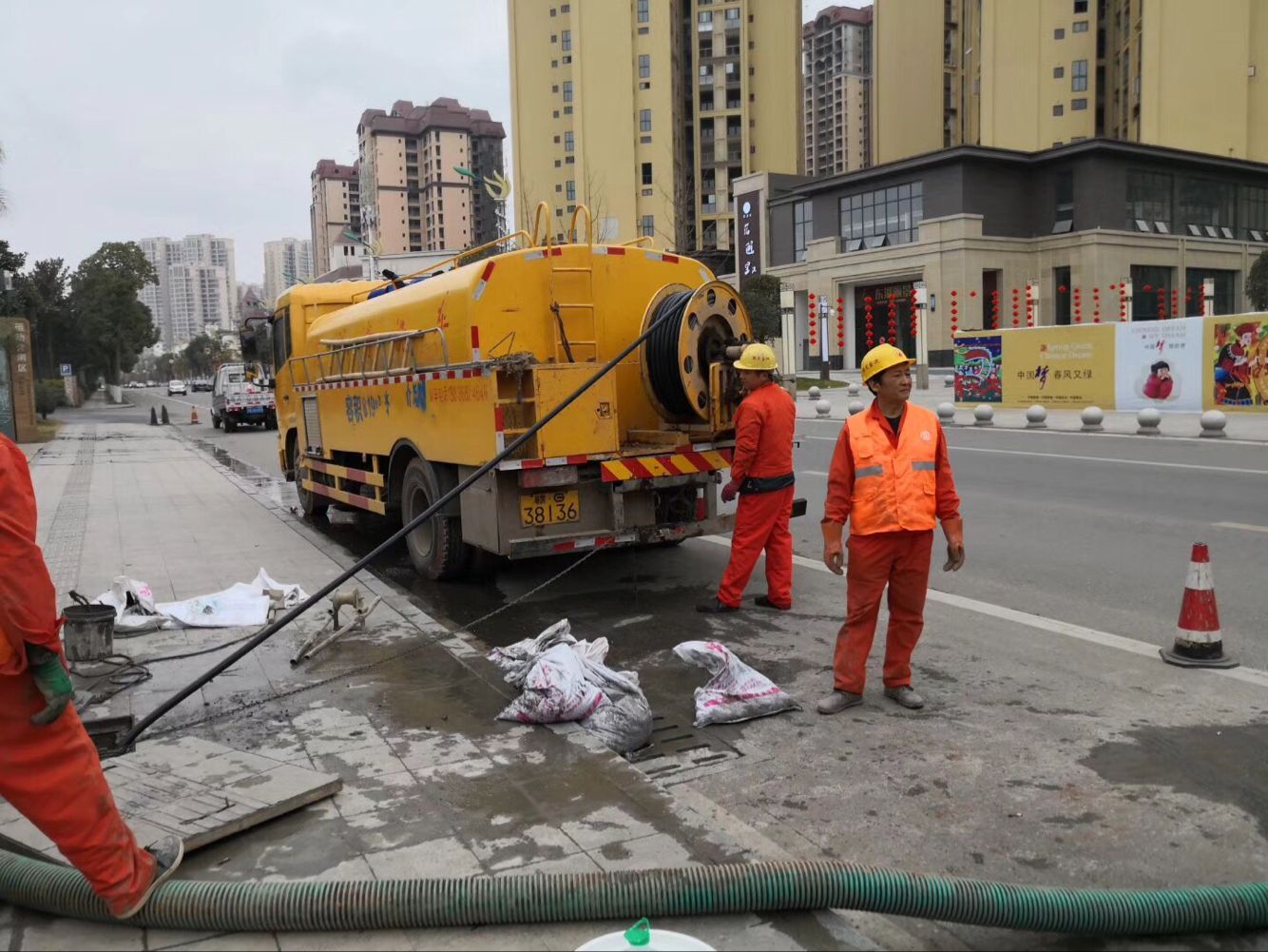 临西排污管道清淤-管道清洗